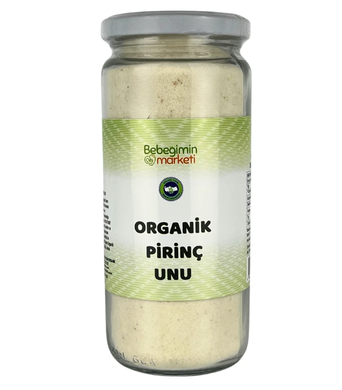 Bebegimin Marketi Organik Pirinç Unu 350 Gr
