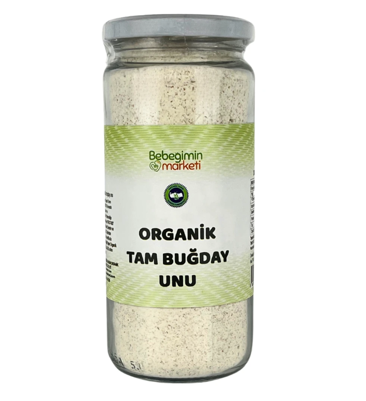 Bebegimin Marketi Organik Tam Buğday Unu 300 Gr