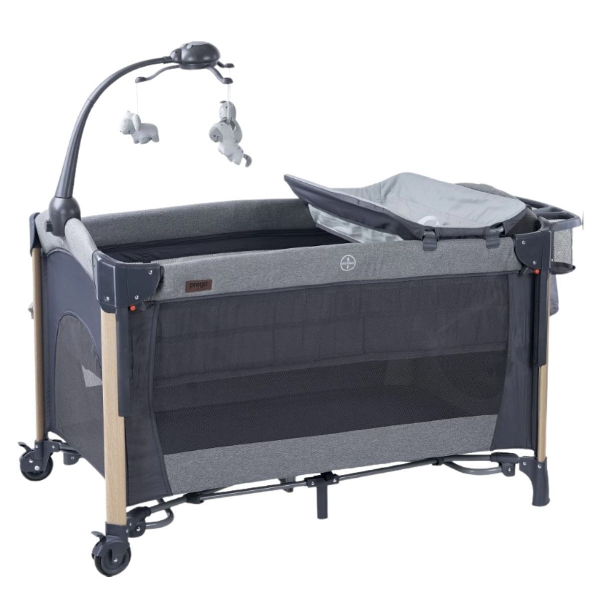 Prego Elips Çocuk Oyun Parkı Gri 8069