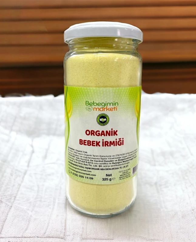 Bebeğimin Marketi Organik Bebek İrmiği 325 Gr