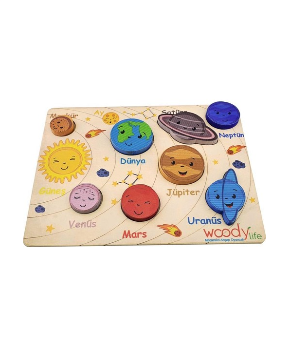 Woodylife Ahşap Gezegenler Oyuncak 2237