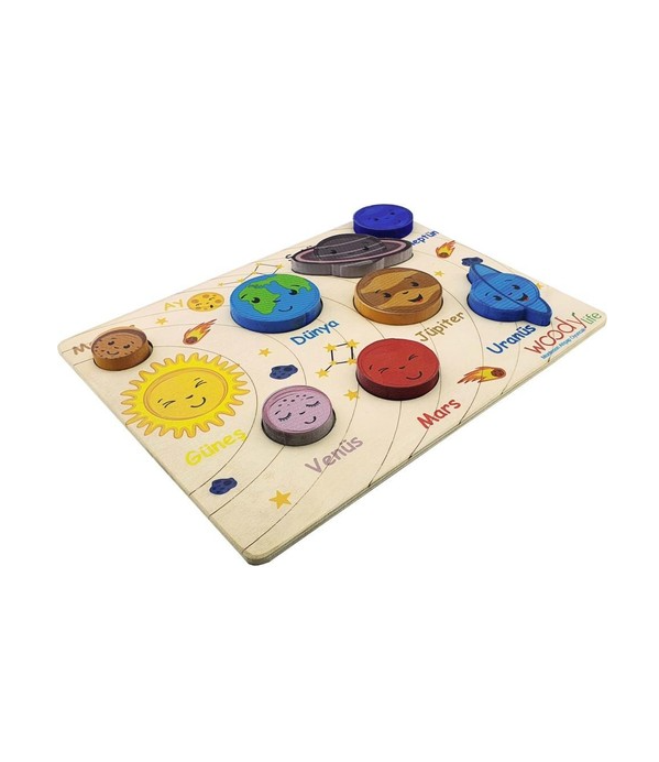 Woodylife Ahşap Gezegenler Oyuncak 2237
