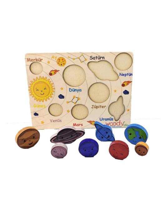 Woodylife Ahşap Gezegenler Oyuncak 2237