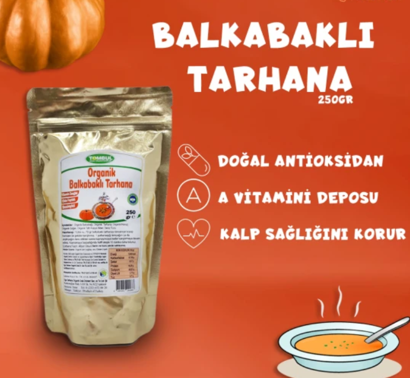 Tombul Organik Balkabaklı Tarhana 340 GR