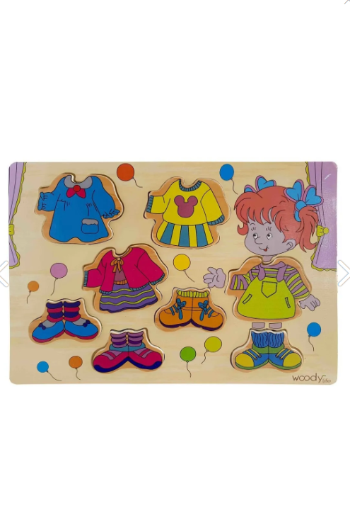 Woodylife Ahşap Giydirme Bultak  Oyuncak 2147