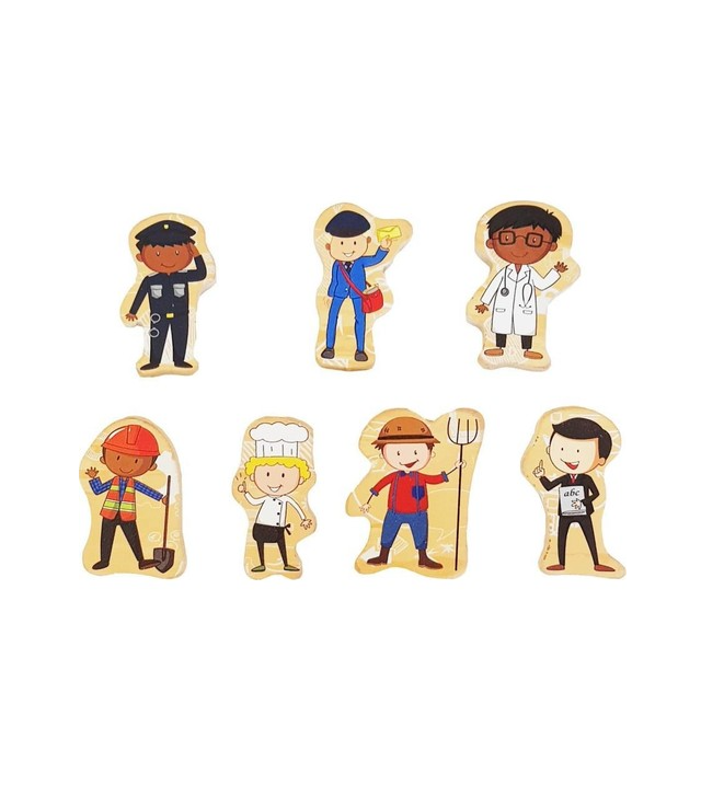Woodylife Meslekler Ahşap Oyuncak 2145