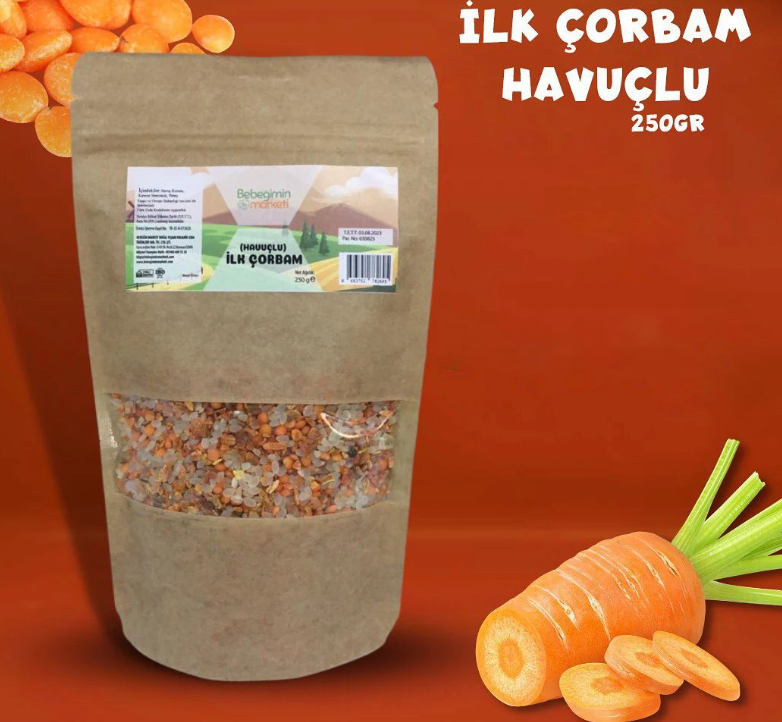 Bebeğimin Marketi Havuçlu İlk Çorbam 250Gr
