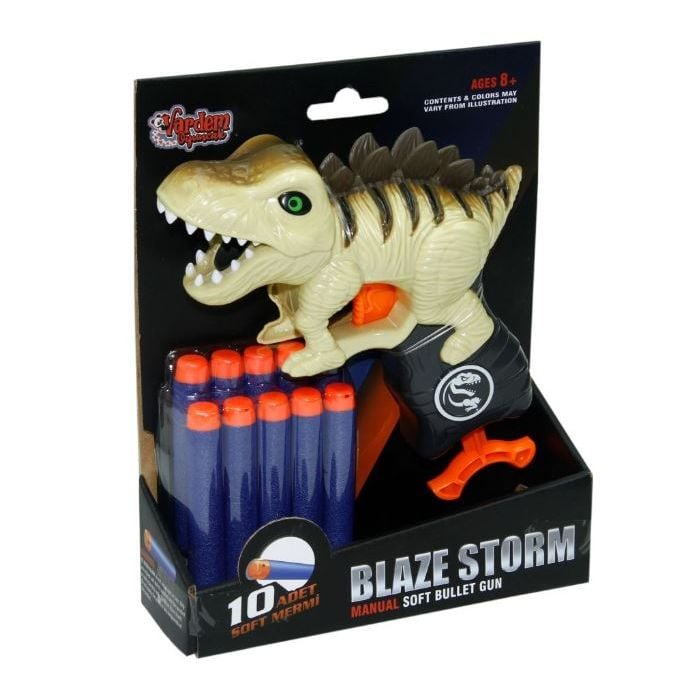 Yumuşak Mermili Dinazor Tabanca