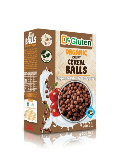 Dr. Gluten Organik Glutensiz Vegan Çıtır Tahıl Topları 200g
