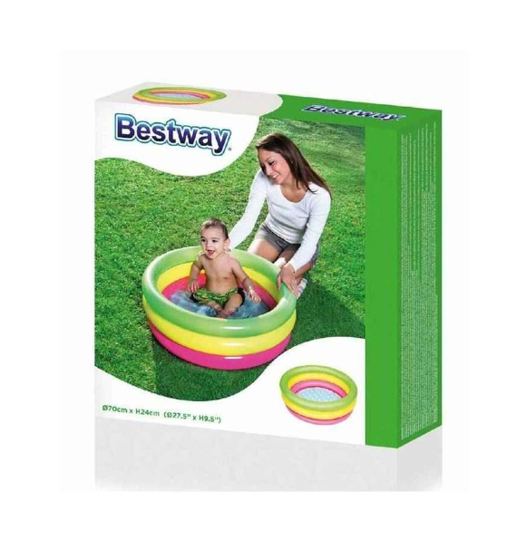 Bestway Renkli 3 Bölme Havuz BJ-2751128