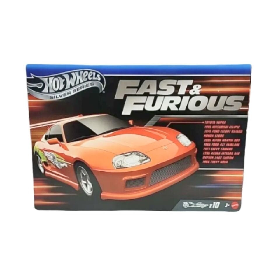 Hot Wheels Silver Hızlı ve Öfkeli 10'lu Set JCT92