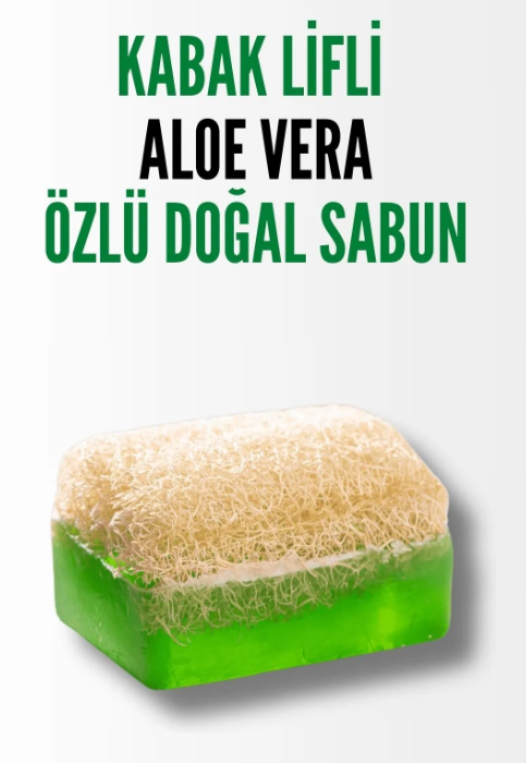 Bebegimin Marketi Kabak Lifli Aloe Veralı Sabun
