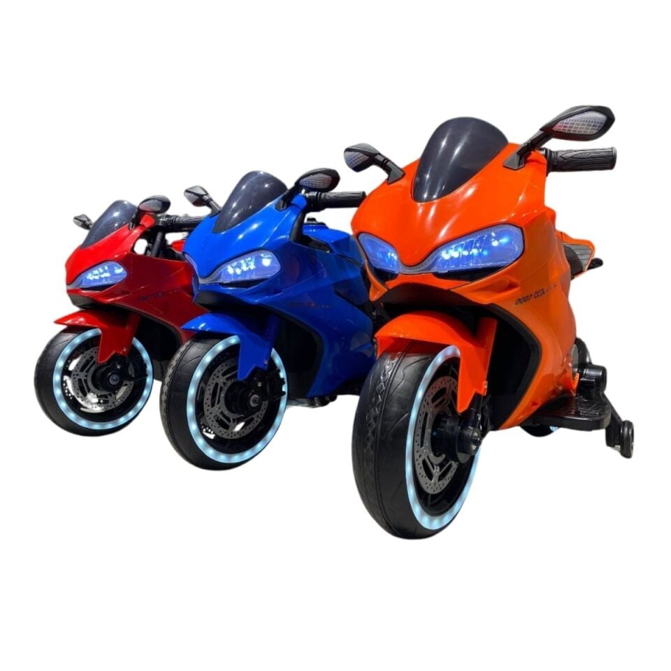 Cool Motors 12V Yarış Motoru Turuncu