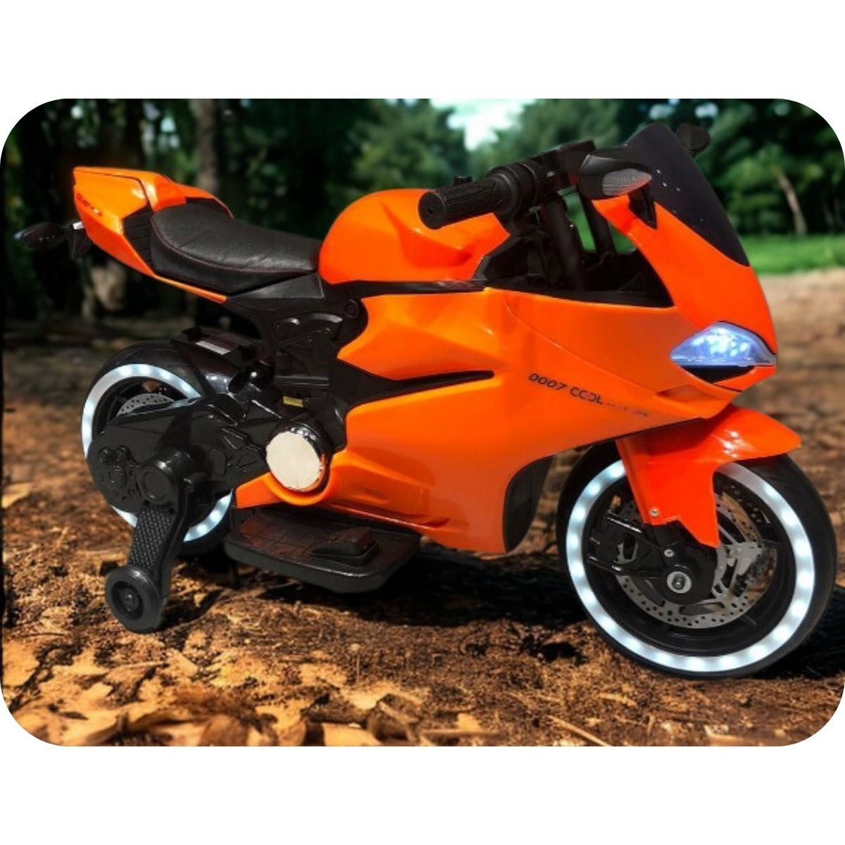 Cool Motors 12V Yarış Motoru Turuncu