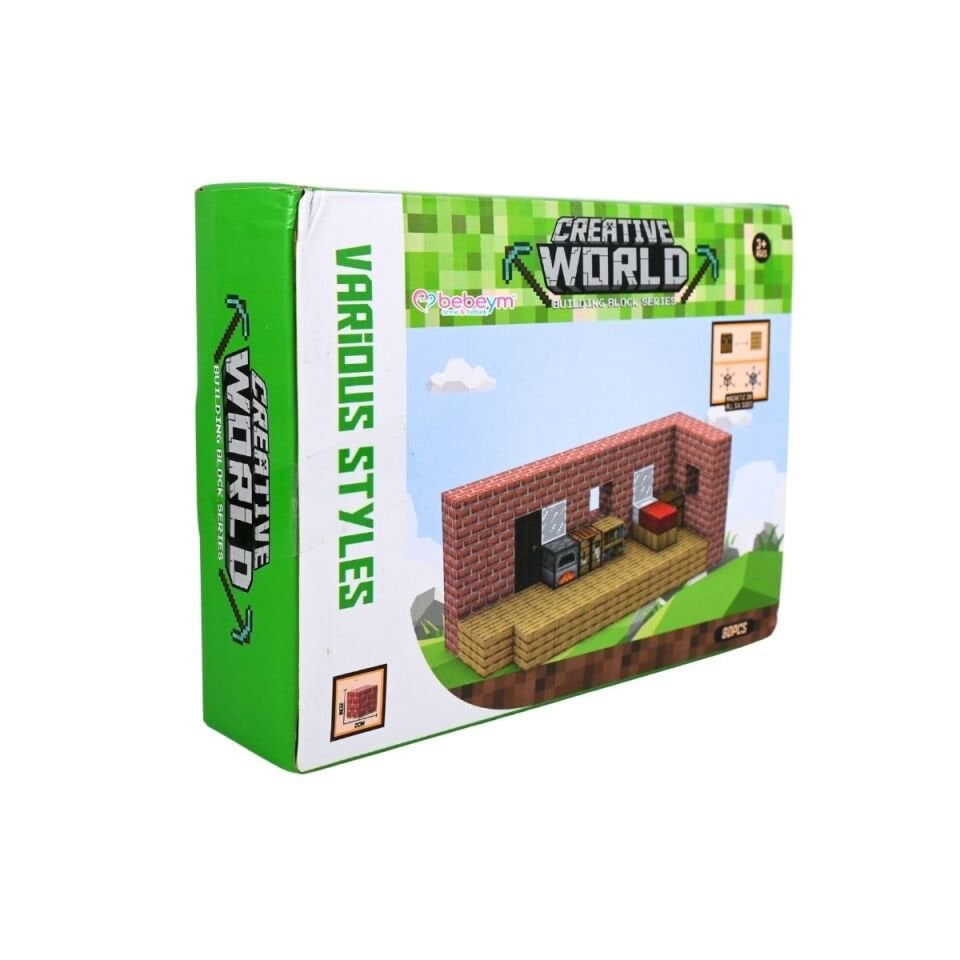 JM803 -Creative World Manyetik Konaklama Blok Yapı