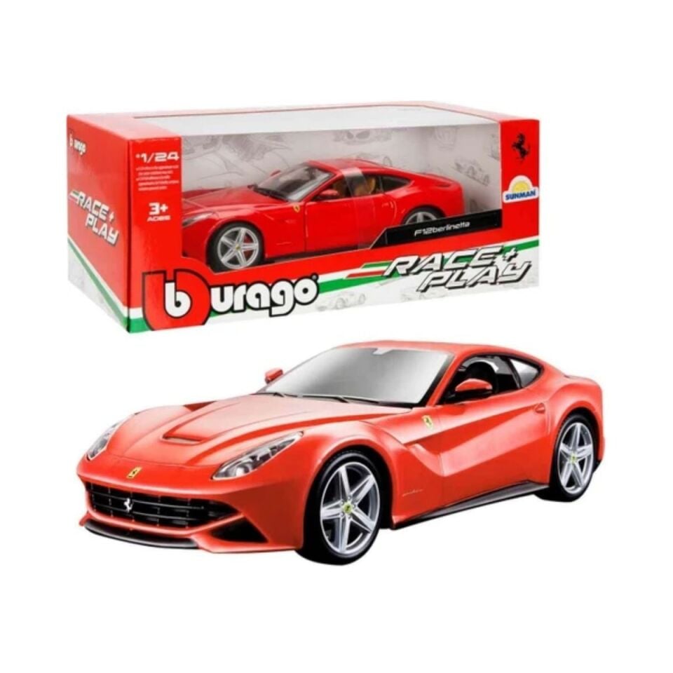 Ferrari F12berlinetta Metal Model Araba - 1:24 Ölç