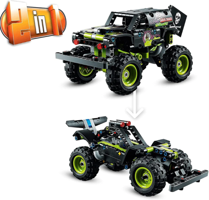 Lego Technic Monster Jam Grave Digger 42118