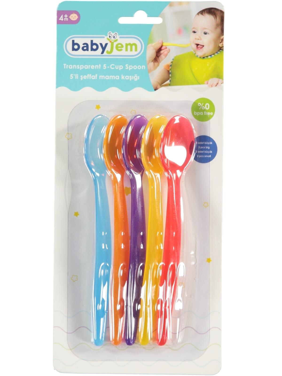 Babyjem 5'li Mama Kaşığı