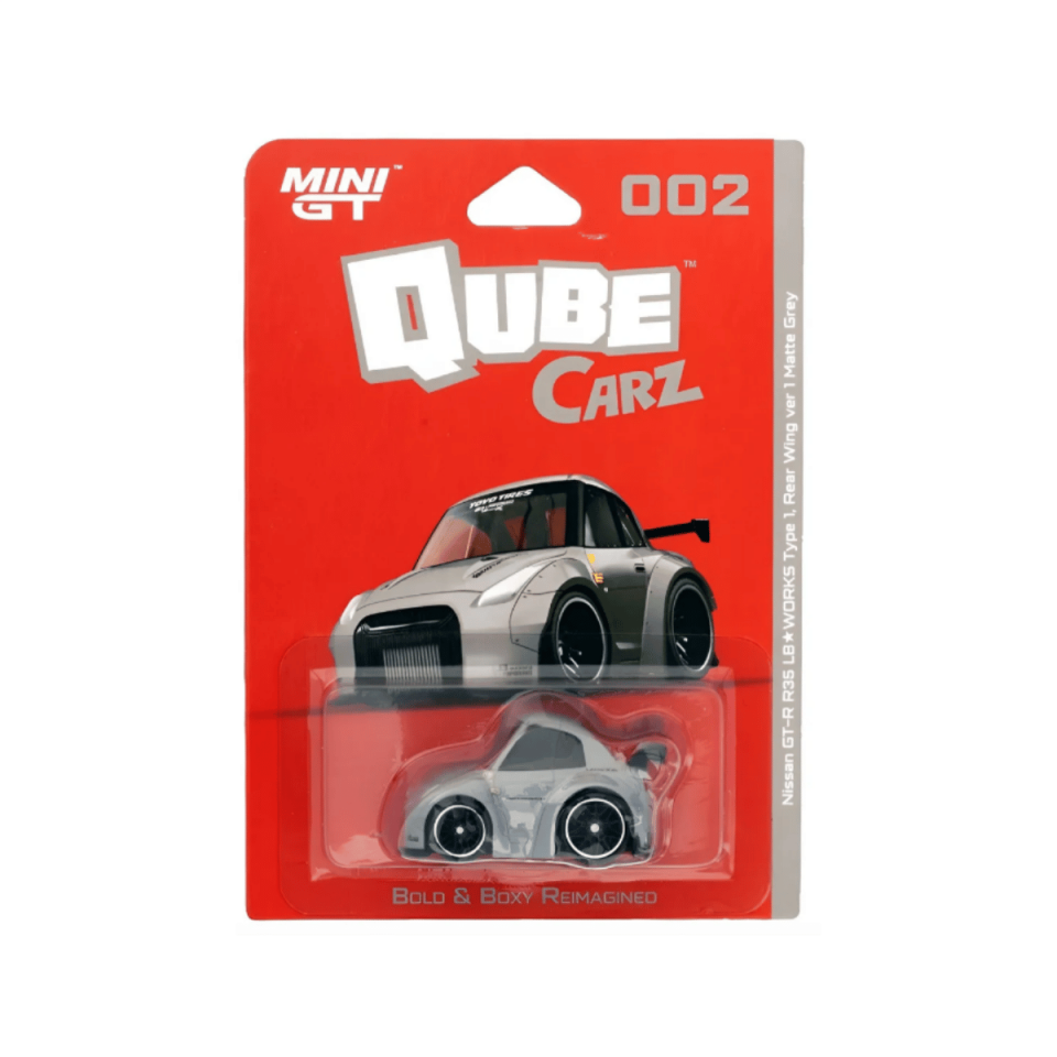 Mini GT Qube Carz Nissan GTR 002