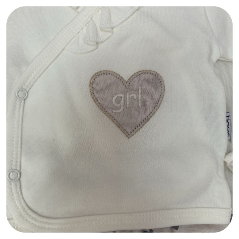Girls Nakışlı 5'li Set - Hastane Çıkışı