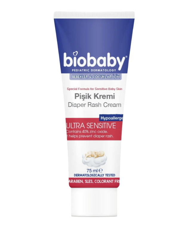 Biobaby Pişik Kremi %40 Çinko 75 ml