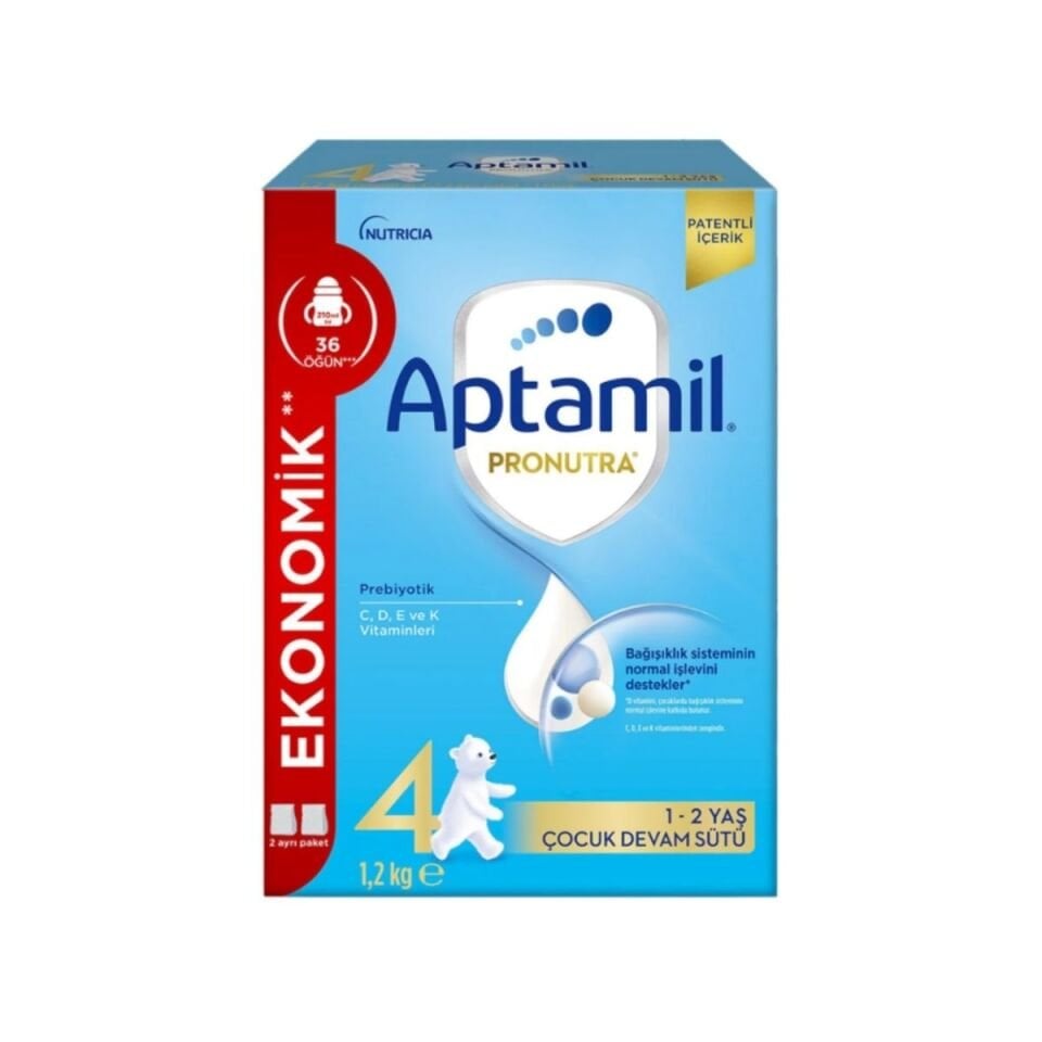 Aptamil Akıllı Kutu Mama Devam Sütü No:4 1.2 kg