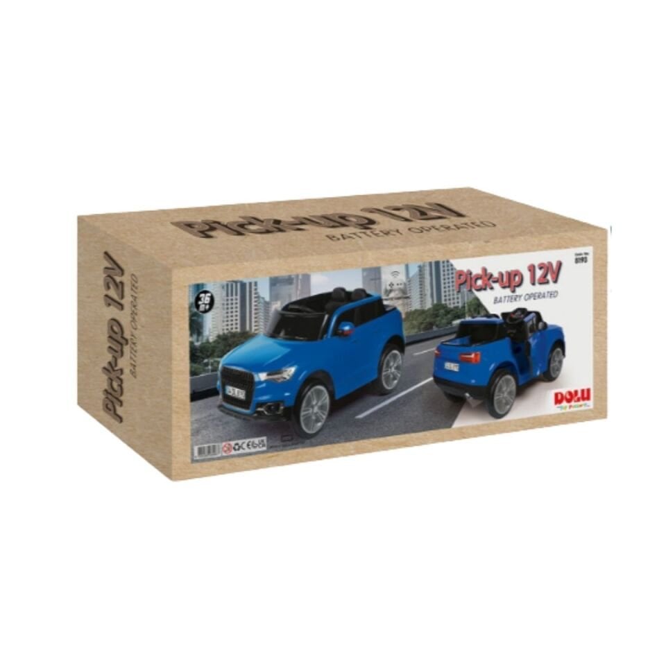 Dolu Pick-Up Akülü Araba Mavi 12V 8193