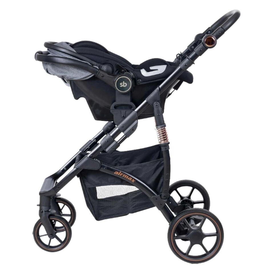 SUNNY BABY AIRMAX TRAVEL BEBEK ARABASI GRİ