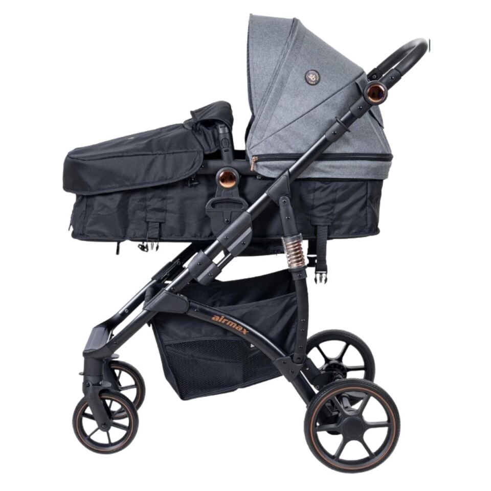 SUNNY BABY AIRMAX TRAVEL BEBEK ARABASI GRİ