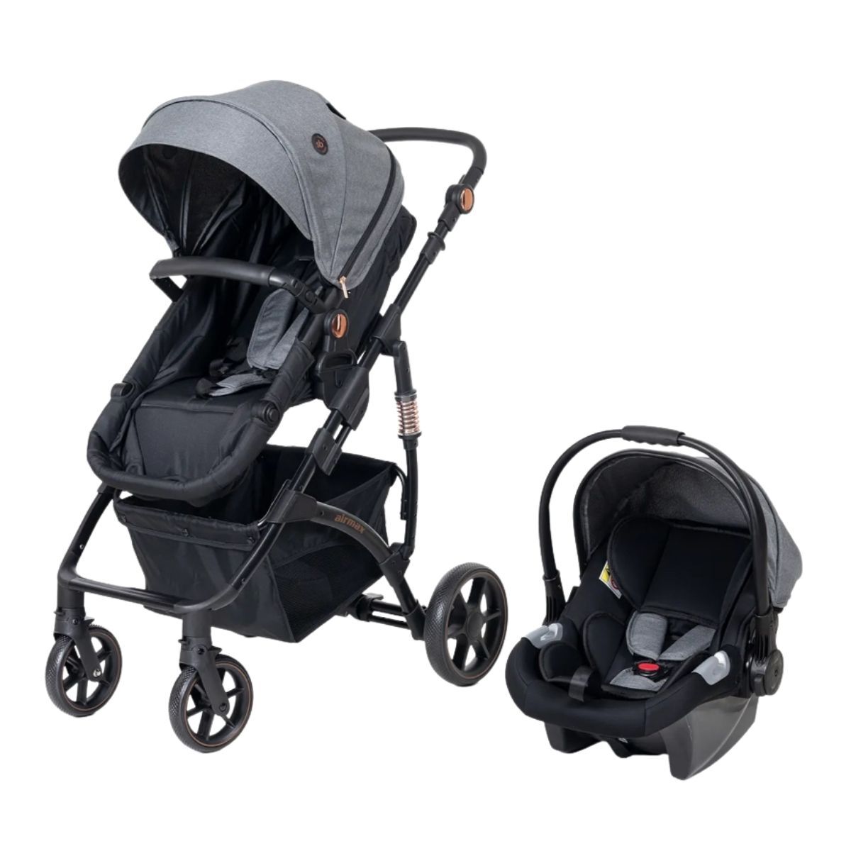 SUNNY BABY AIRMAX TRAVEL BEBEK ARABASI GRİ