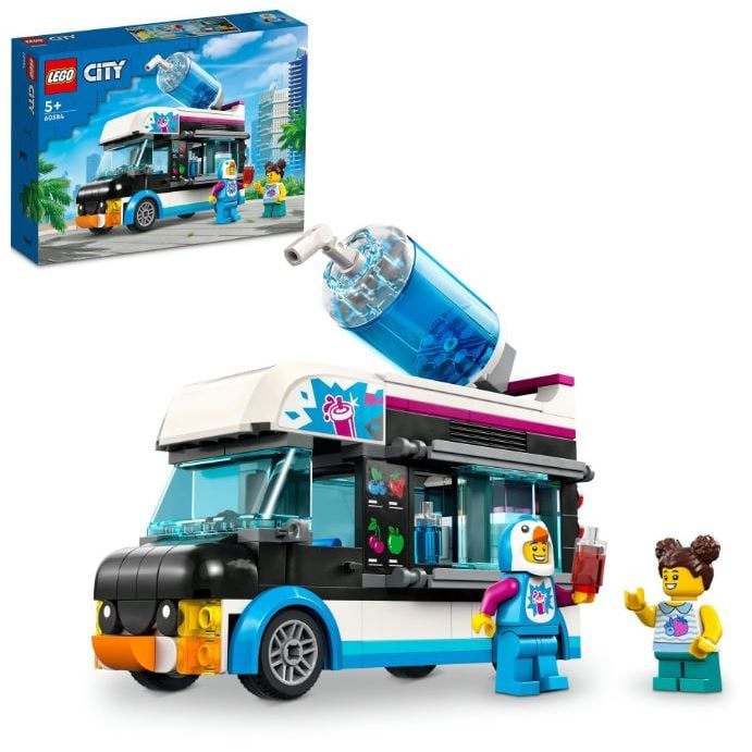 LEGO - CITY PENGUEN BUZLAS ARABASI 60384 OYUNCAK YAPIM SETI (194 PARCA) 6