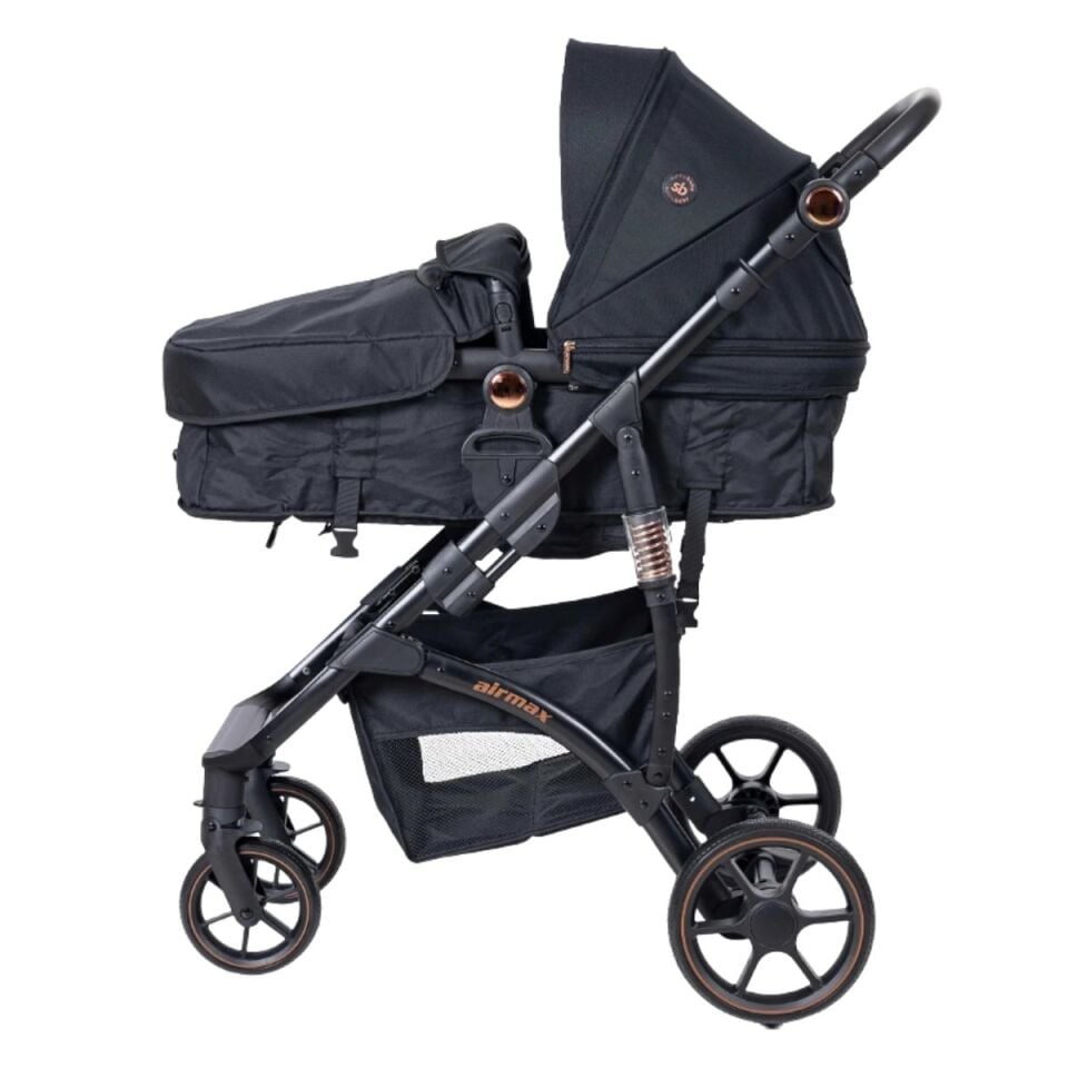 SUNNY BABY AIRMAX TRAVEL BEBEK ARABASI SİYAH