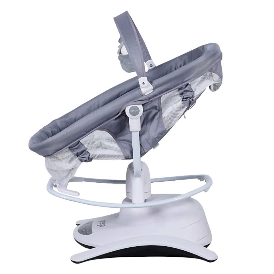 PREGO YUMMY PORTBEBELİ ELEKTİRİKLİ BEŞİK GRİ