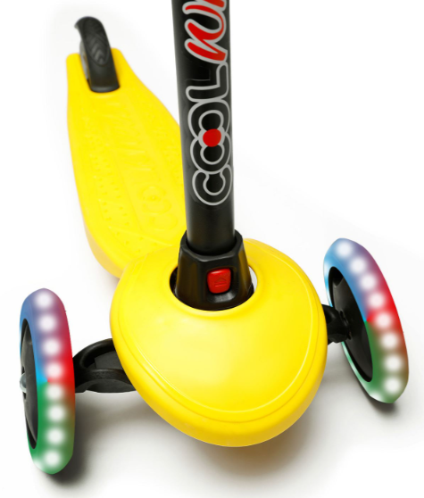 Star Işıklı Scooter Sarı FR59656