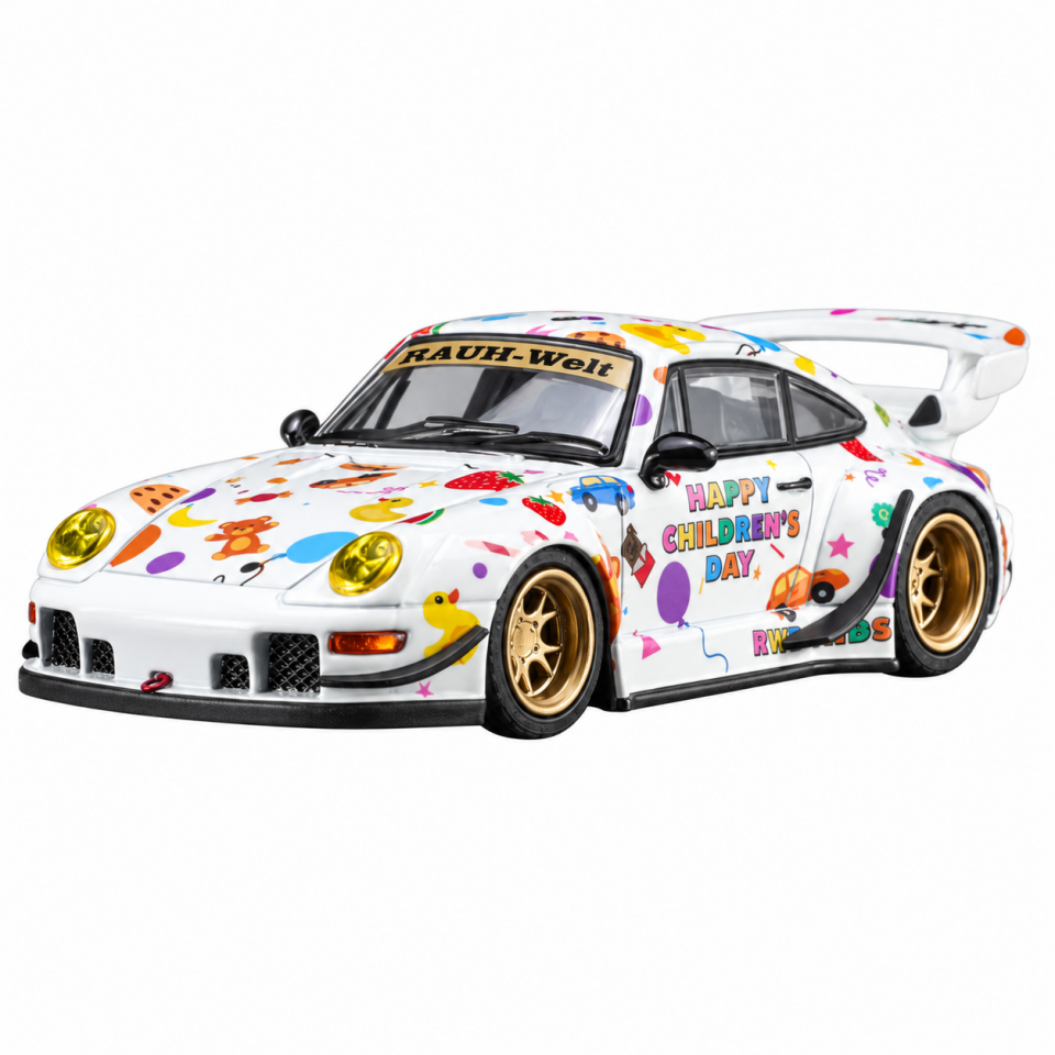 MOTORHELIX 1:64 PORSCHE RWB993 CHILDREN