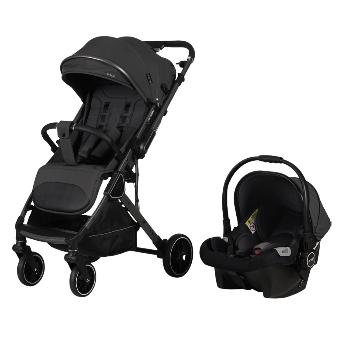 2430 PREGO CANYON TRAVEL BEBEK ARABASI GRİ