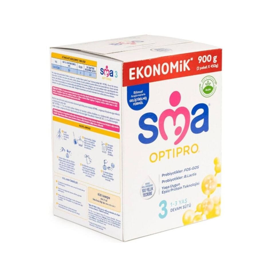 Sma Optipro Mama Devam Sütü No:3 900 gr