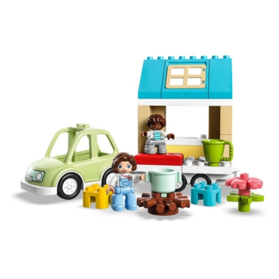 LEGO - DUPLO KASABASI TEKERLEKLI AILE EVI 10986 OYUNCAK YAPIM SETI (31 PARCA) 3