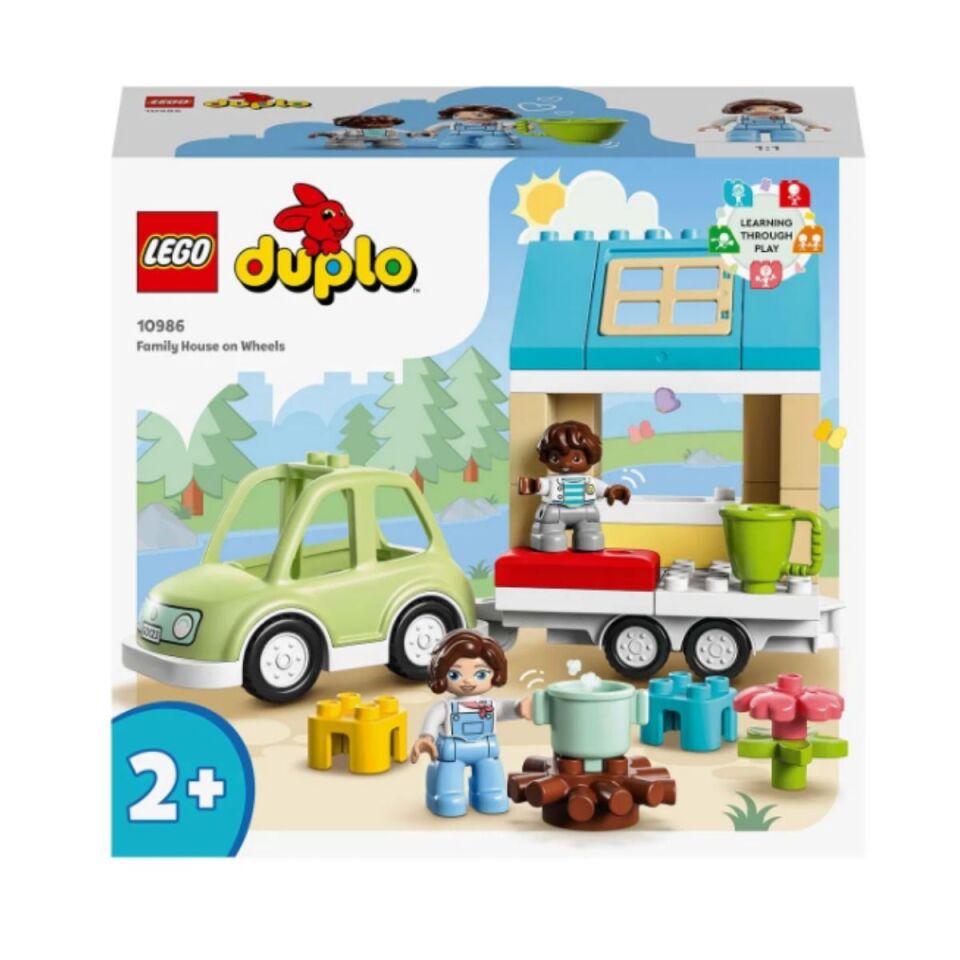 LEGO - DUPLO KASABASI TEKERLEKLI AILE EVI 10986 OYUNCAK YAPIM SETI (31 PARCA) 3