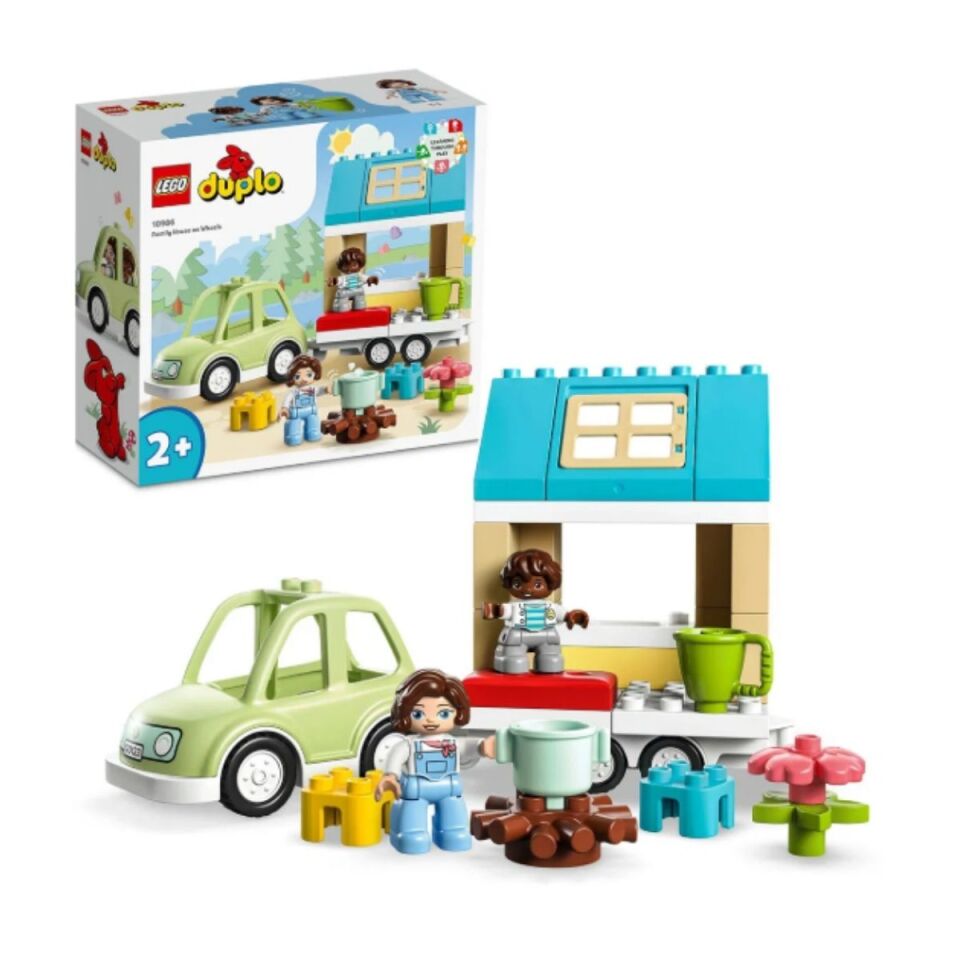 LEGO - DUPLO KASABASI TEKERLEKLI AILE EVI 10986 OYUNCAK YAPIM SETI (31 PARCA) 3
