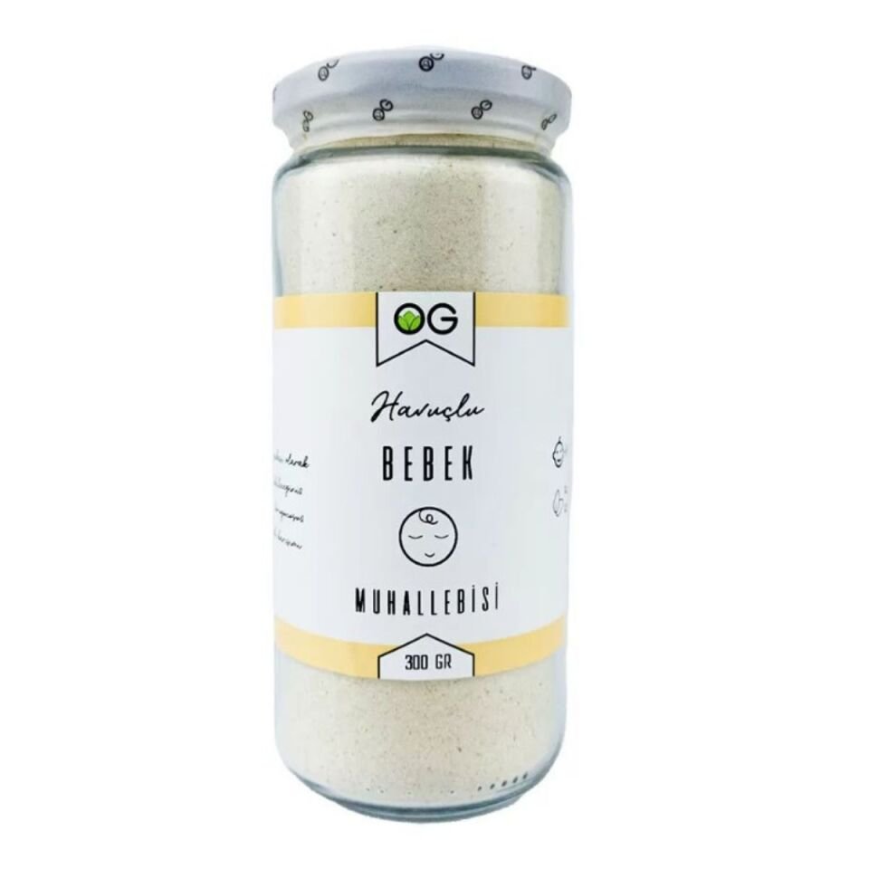 OG Natural Organik Havuçlu Bebek Muhallebi Karışımı 300 G