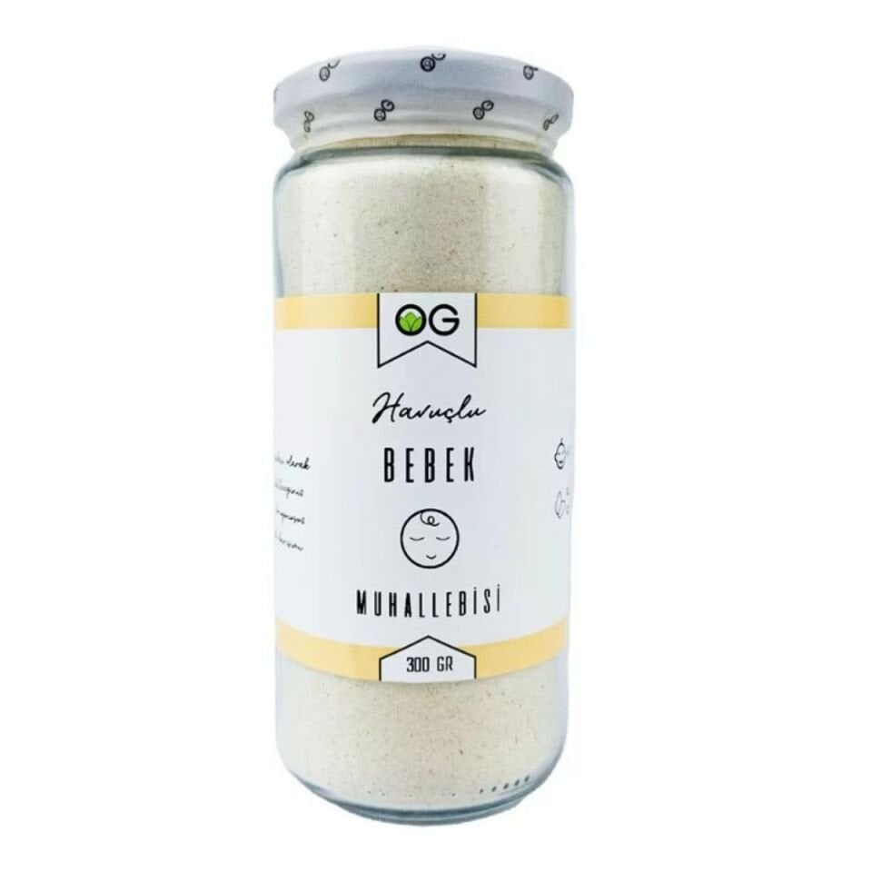 OG Natural Organik Havuçlu Bebek Muhallebi Karışımı 300 G