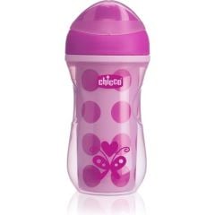Chicco Isı Yalıtımlı Active Cup Alıştırma Bardağı 266 ml 14 Ay+ Kız