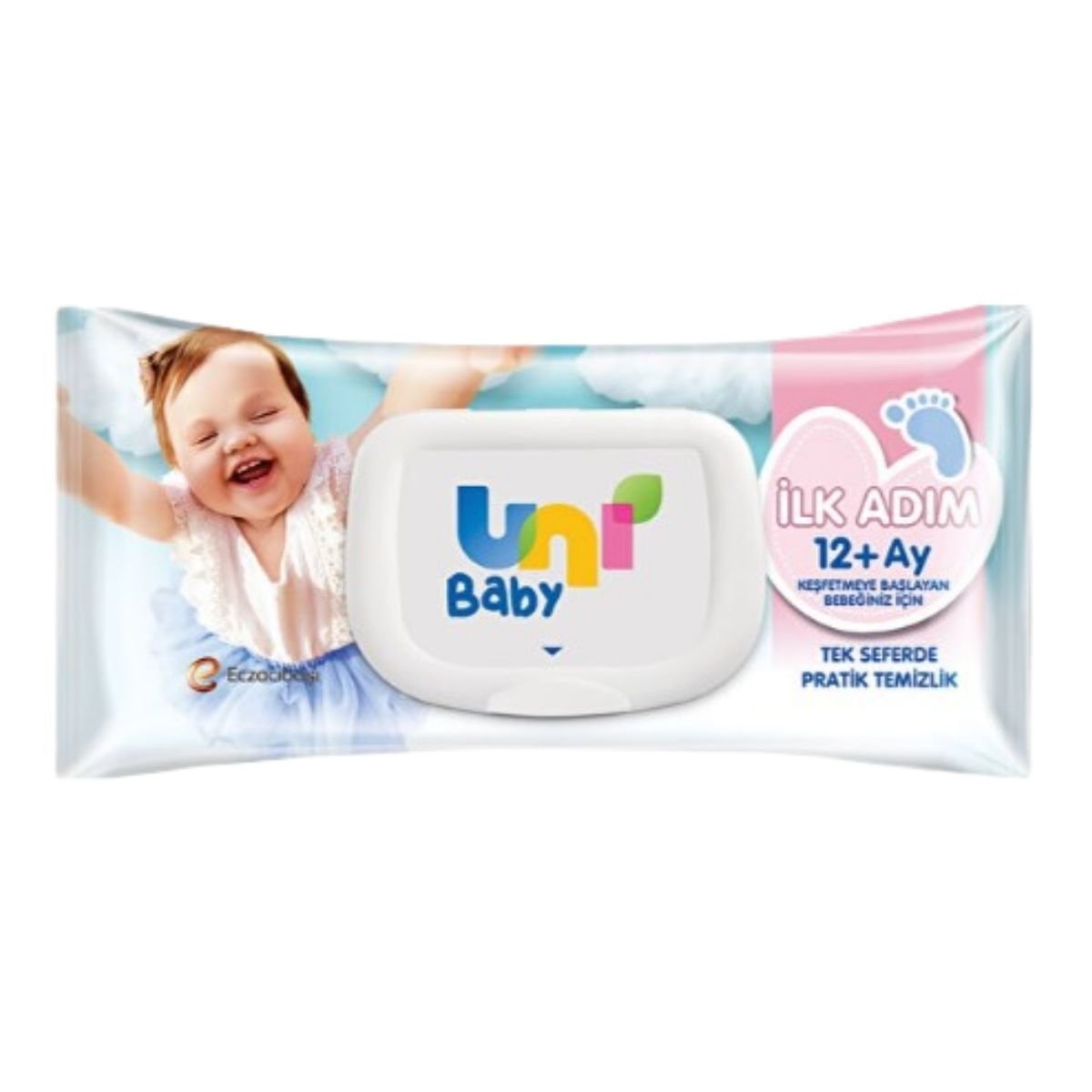Uni Baby Ilk Adım 12 Ay+ Islak Mendil 52 Yaprak -