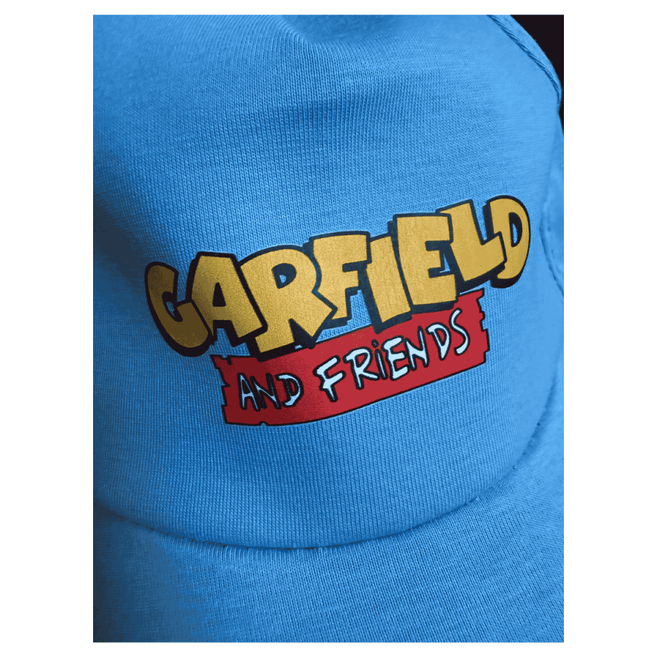 Üst Kısa Kollu Garfield Temalı Süprem Şapkalı Kombin Takım 425402