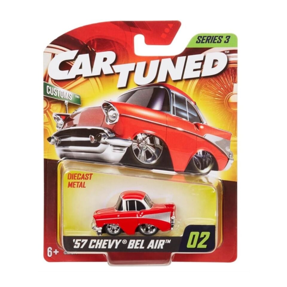 CarTuned S3 1957 Chevy Bel Air Kırmızı