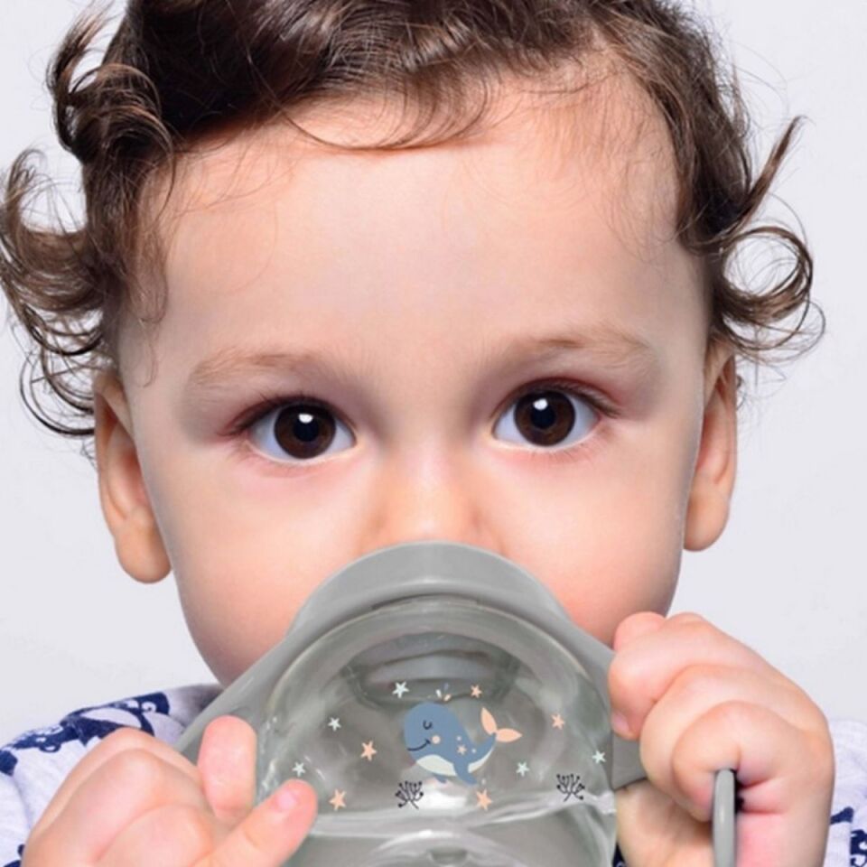 BABYJEM 749 DAMLATMAYAN  SULUK 250 ML GRİ 74903