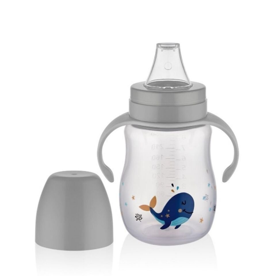 BABYJEM 749 DAMLATMAYAN  SULUK 250 ML GRİ 74903