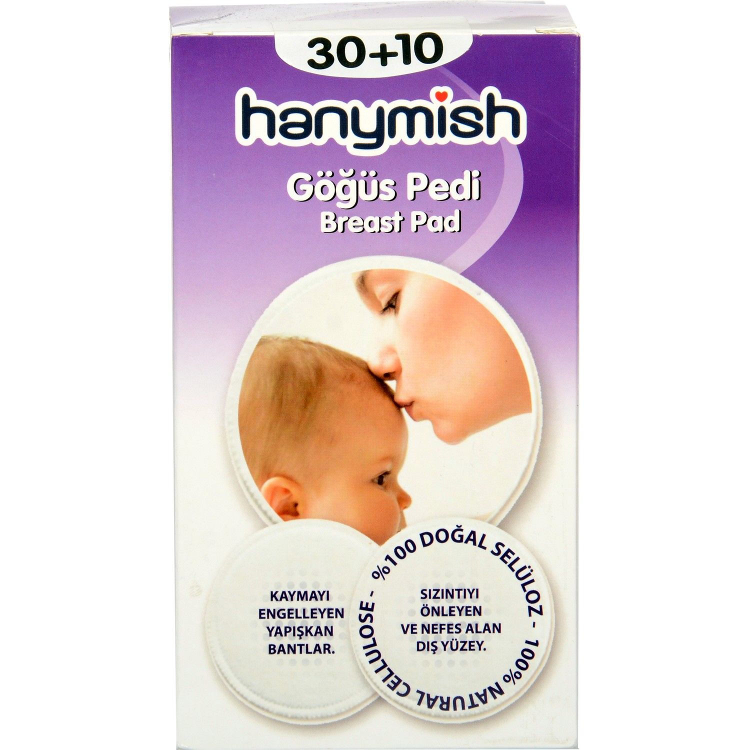 Hanymish 30+10'lu Göğüs Pedi