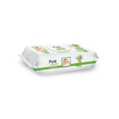 Pure Baby Organic Bambu Islak Mendil 60'lı